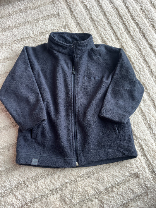 Veste polaire demi-zip bleu marine Cinq sur Cinq - 6 ans