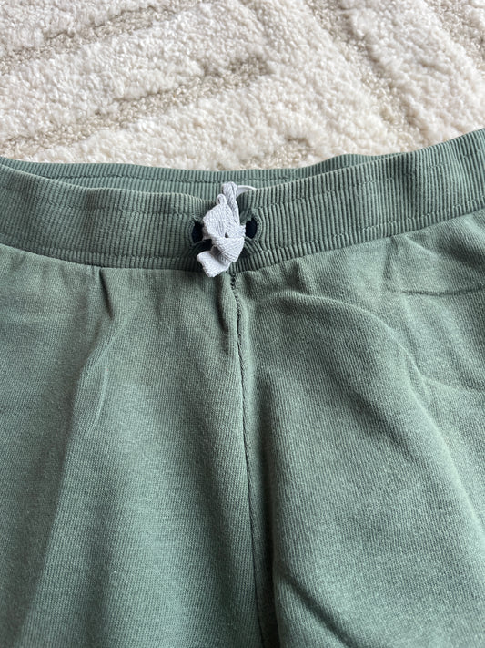 Bermuda en tissu vert avec poches Vertbaudet - 8 ans