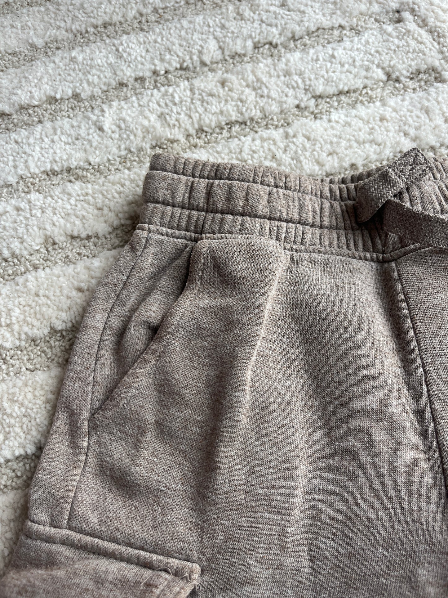 Bermuda beige type cargo en tissu H&M - 134 cm