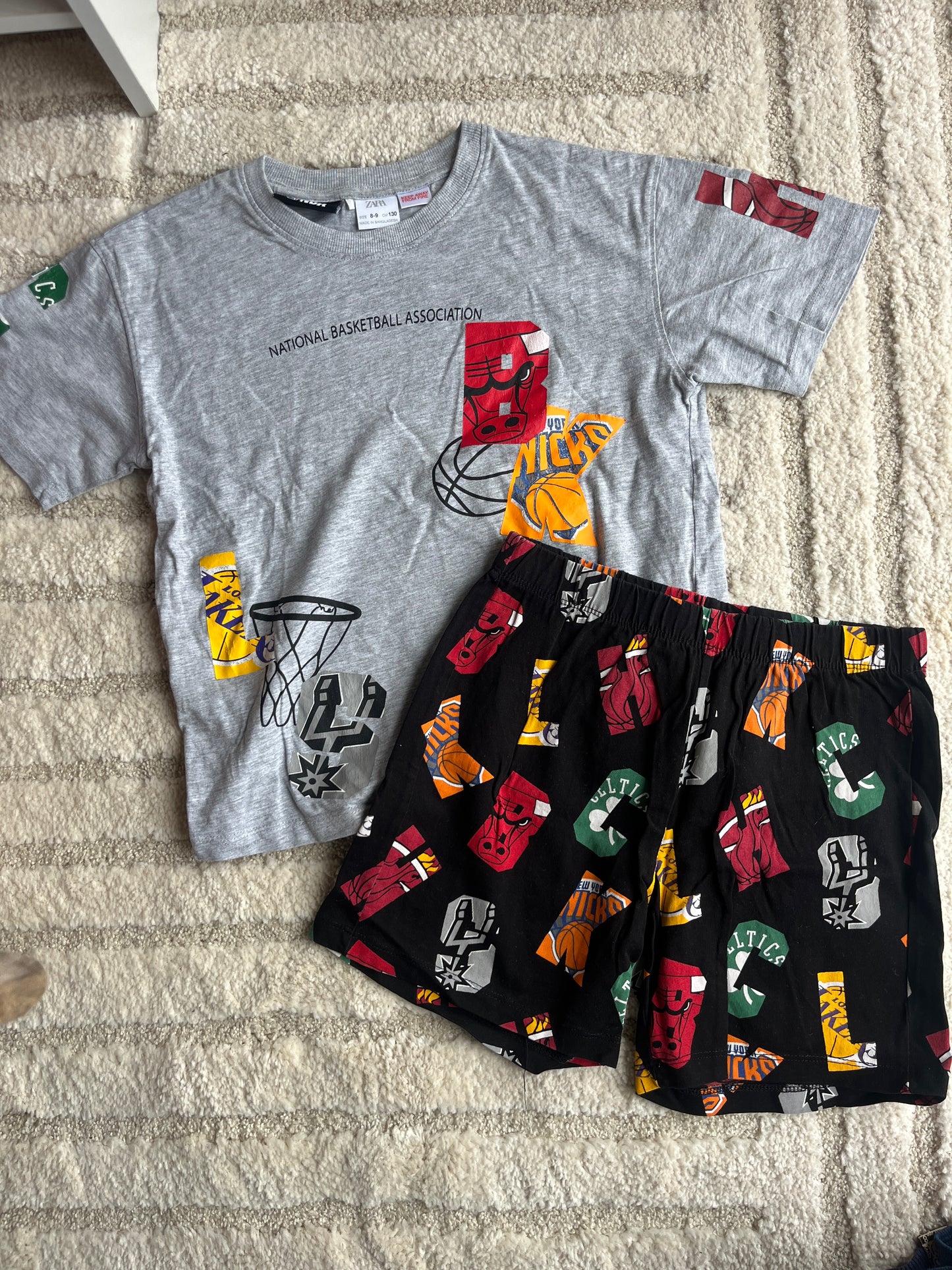 Pyjama 2 pièces été NBA Zara - 8/9 ans (130cm)