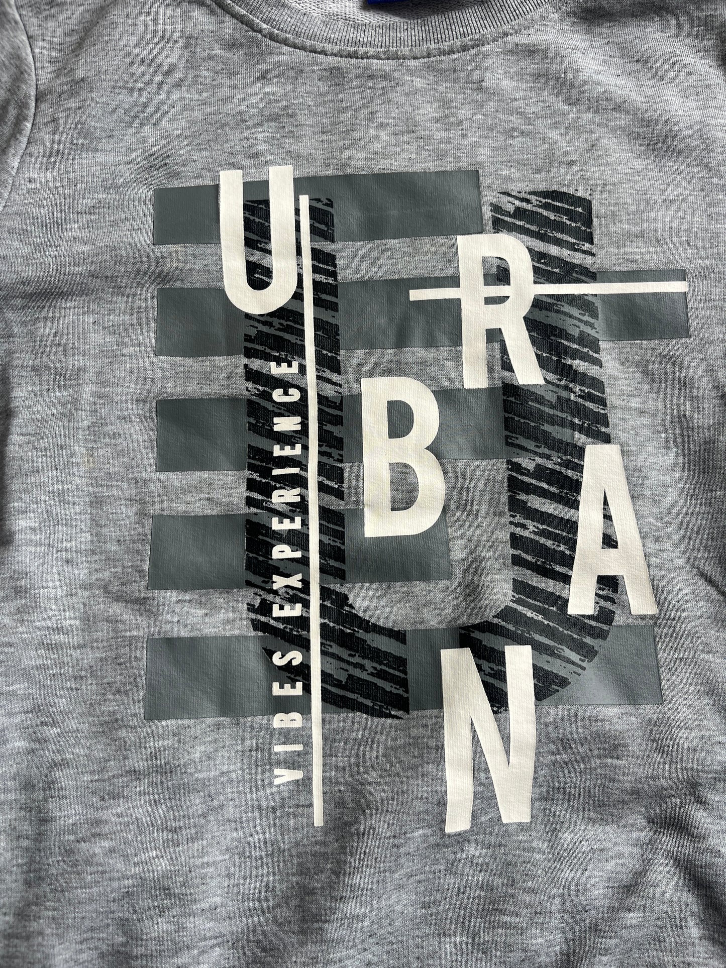 Sweat à manches longues gris « urban » Pepperts - 10 ans