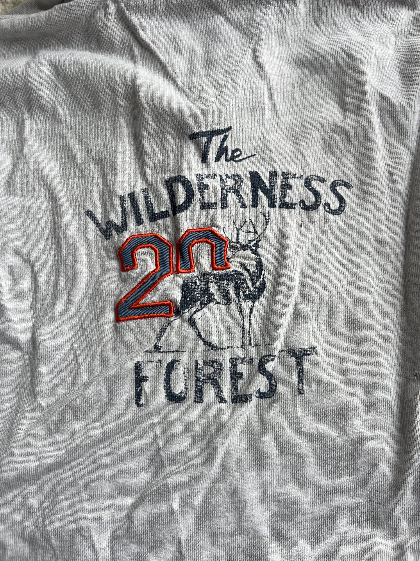 Polo à manches longues beige chiné « the wilderness Forest » Cyrillus - 16 ans
