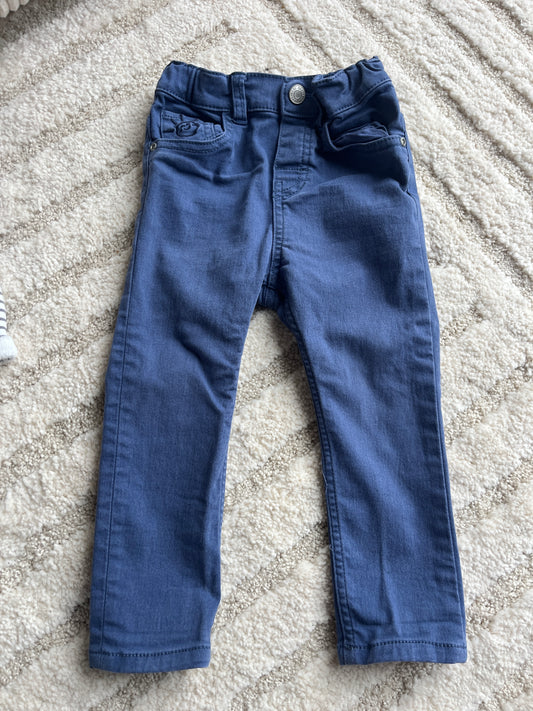 Jean bleu motif soleil sur la poche H&M - 92 cm