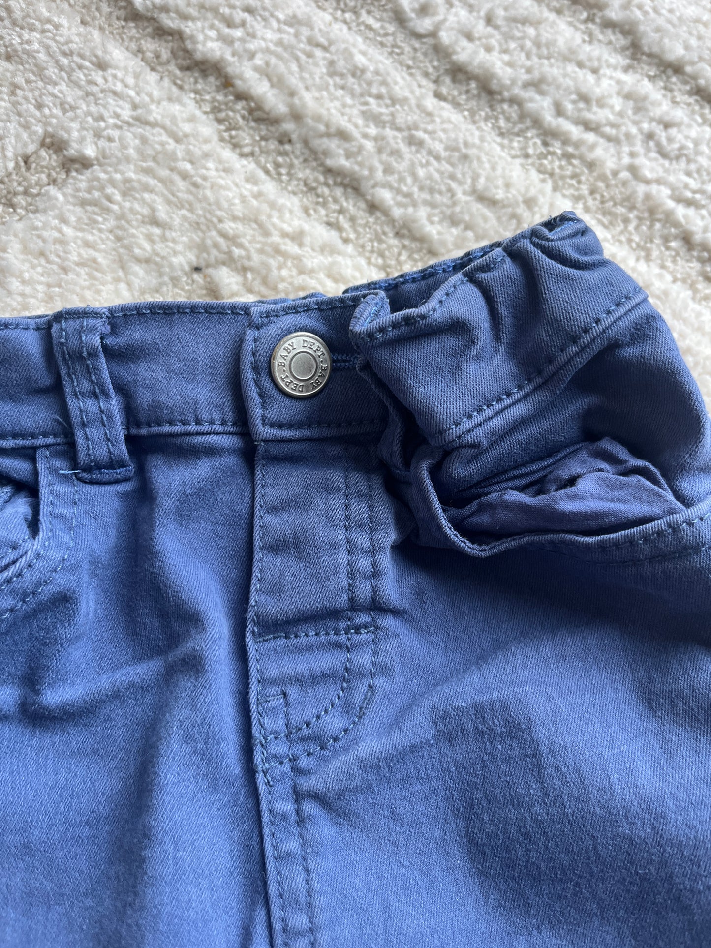 Jean bleu motif soleil sur la poche H&M - 92 cm