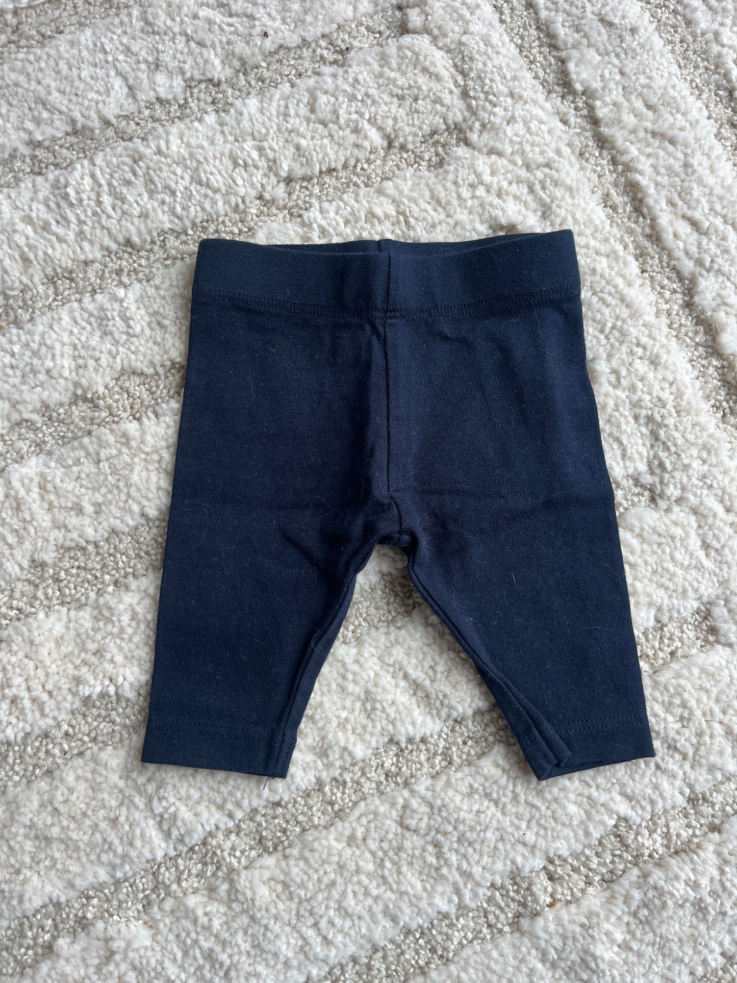 Legging en jersey bleu marine Kiabi - 1 mois
