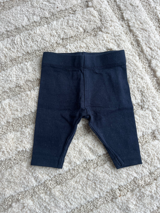 Legging en jersey bleu marine Kiabi - 1 mois
