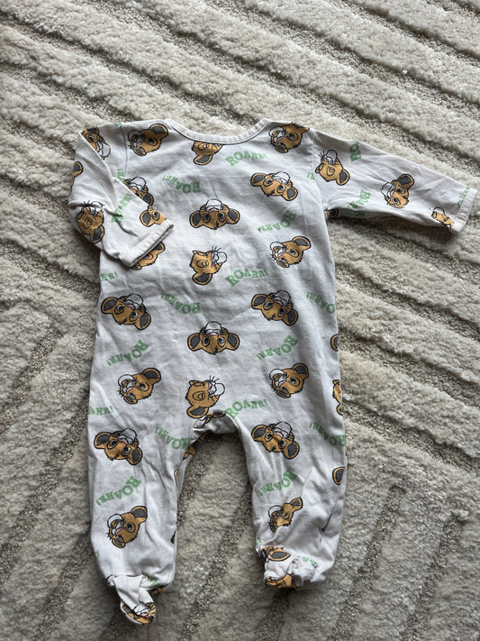 Pyjama léger motifs Le Roi Lion - 6 mois