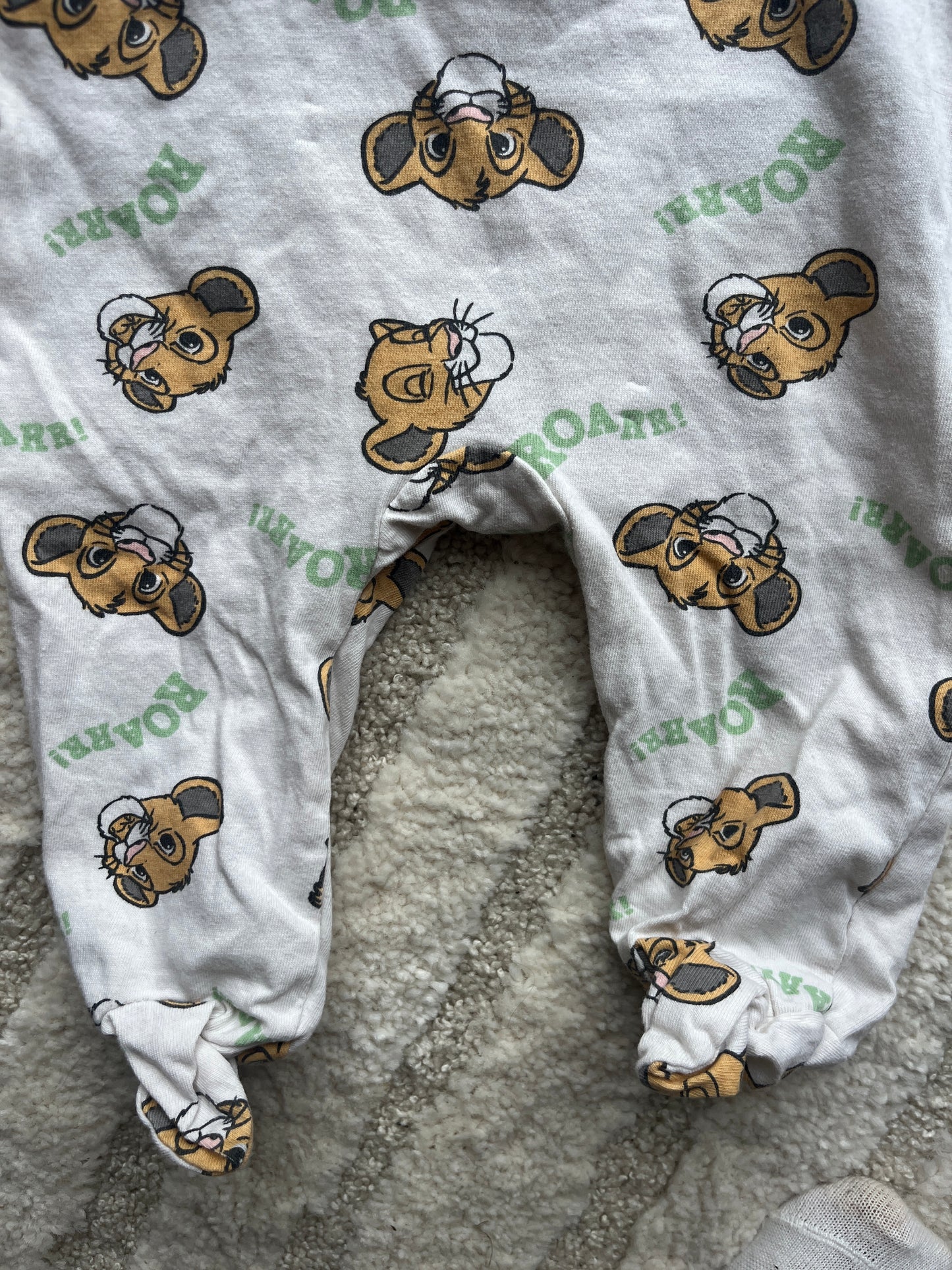 Pyjama léger motifs Le Roi Lion - 6 mois