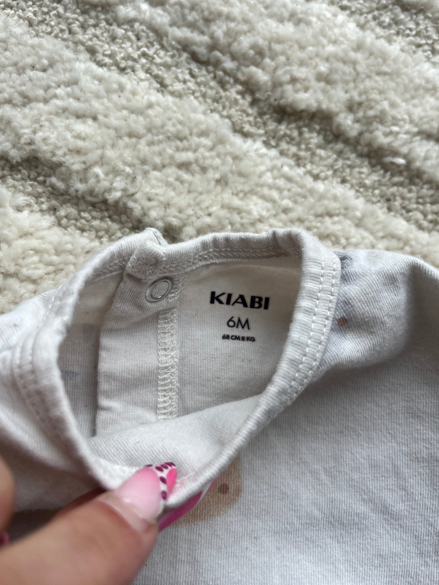 Pyjama léger avec motifs têtes d’animaux Kiabi - 6 mois