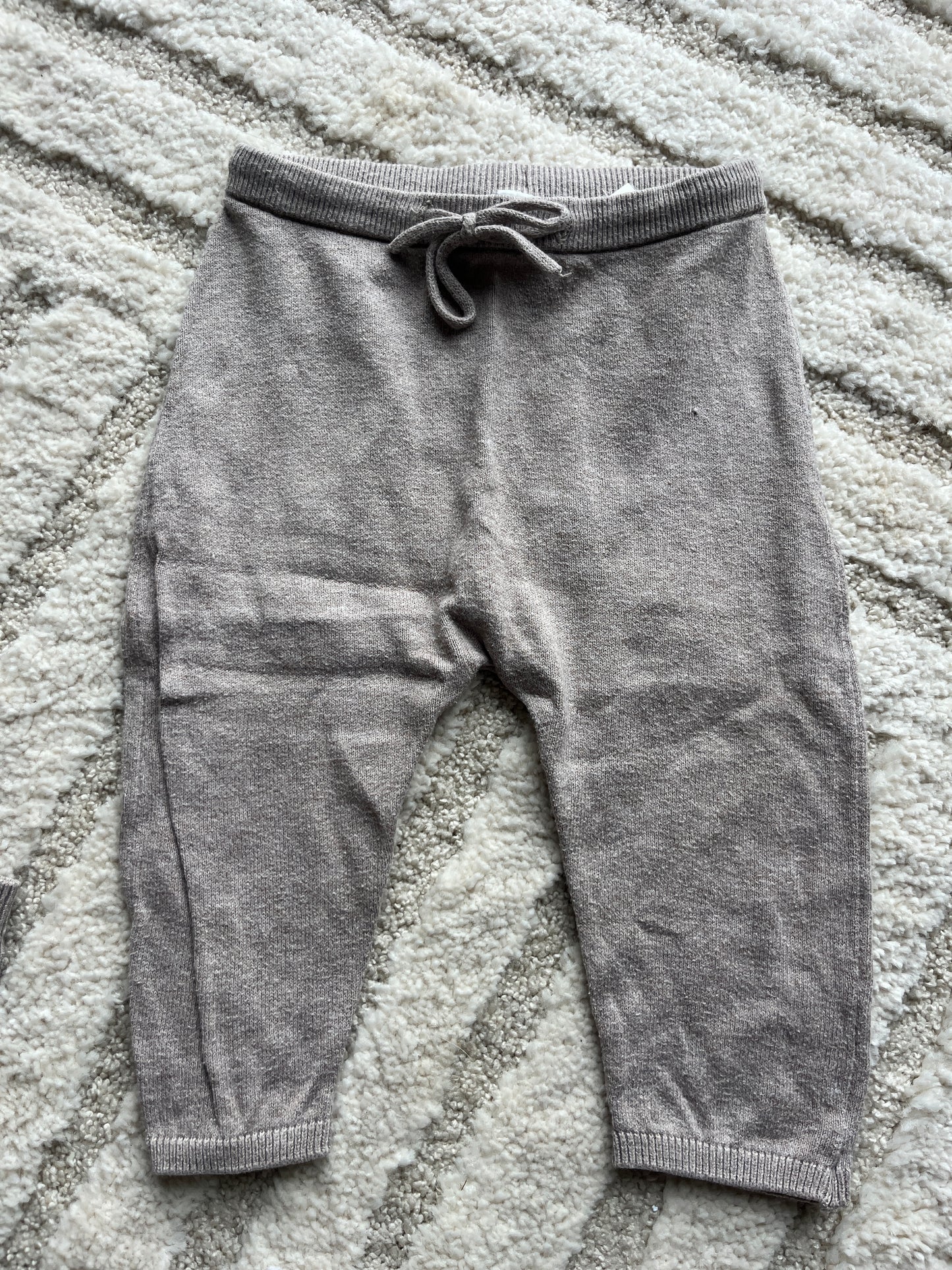Ensemble cocooning beige cardigan + legging H&M - 12 mois (74cm)