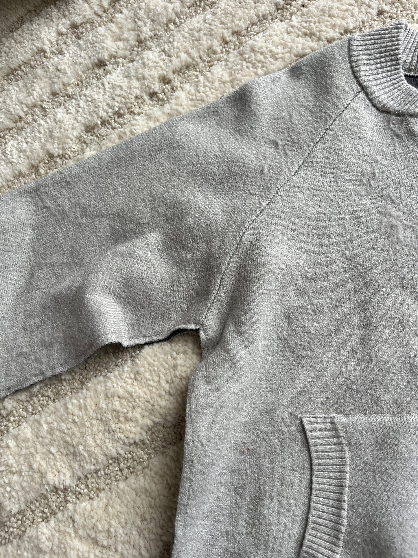 Gilet à manches longues gris à zip IKKS - 8 ans