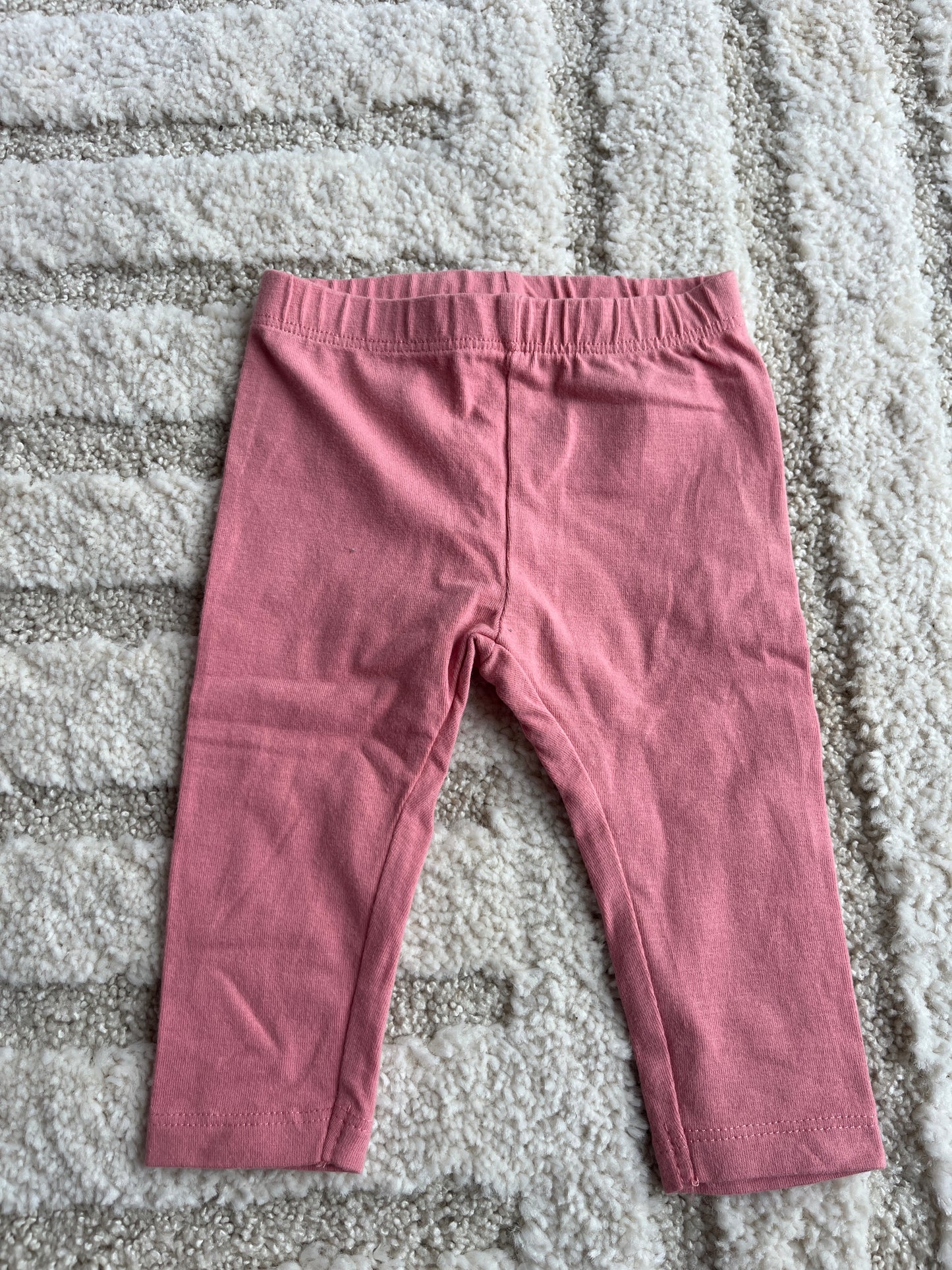 Legging en jersey rose Tex Bio - 3 mois