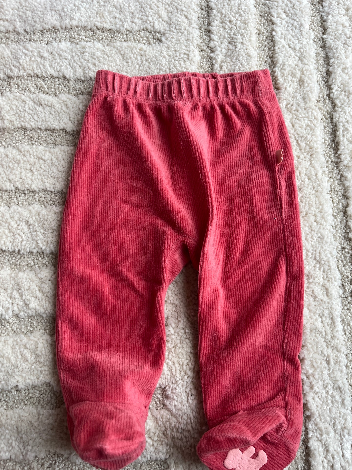 Pyjama velours 2 pièces rose Lulu Castagnette - 3 mois