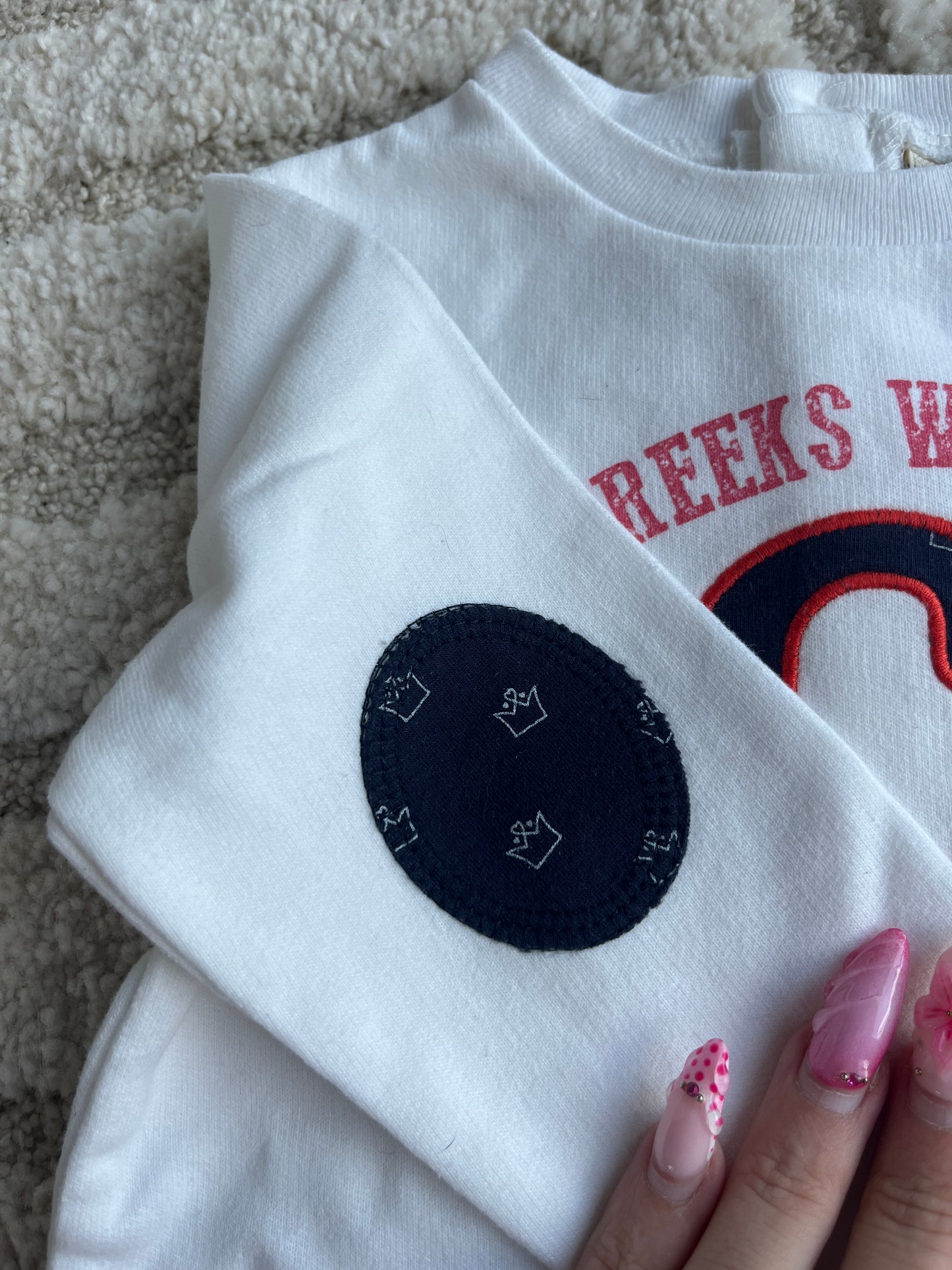 Robe pull à manches longues blanc « creeks winter princess » Creeks - 12 mois