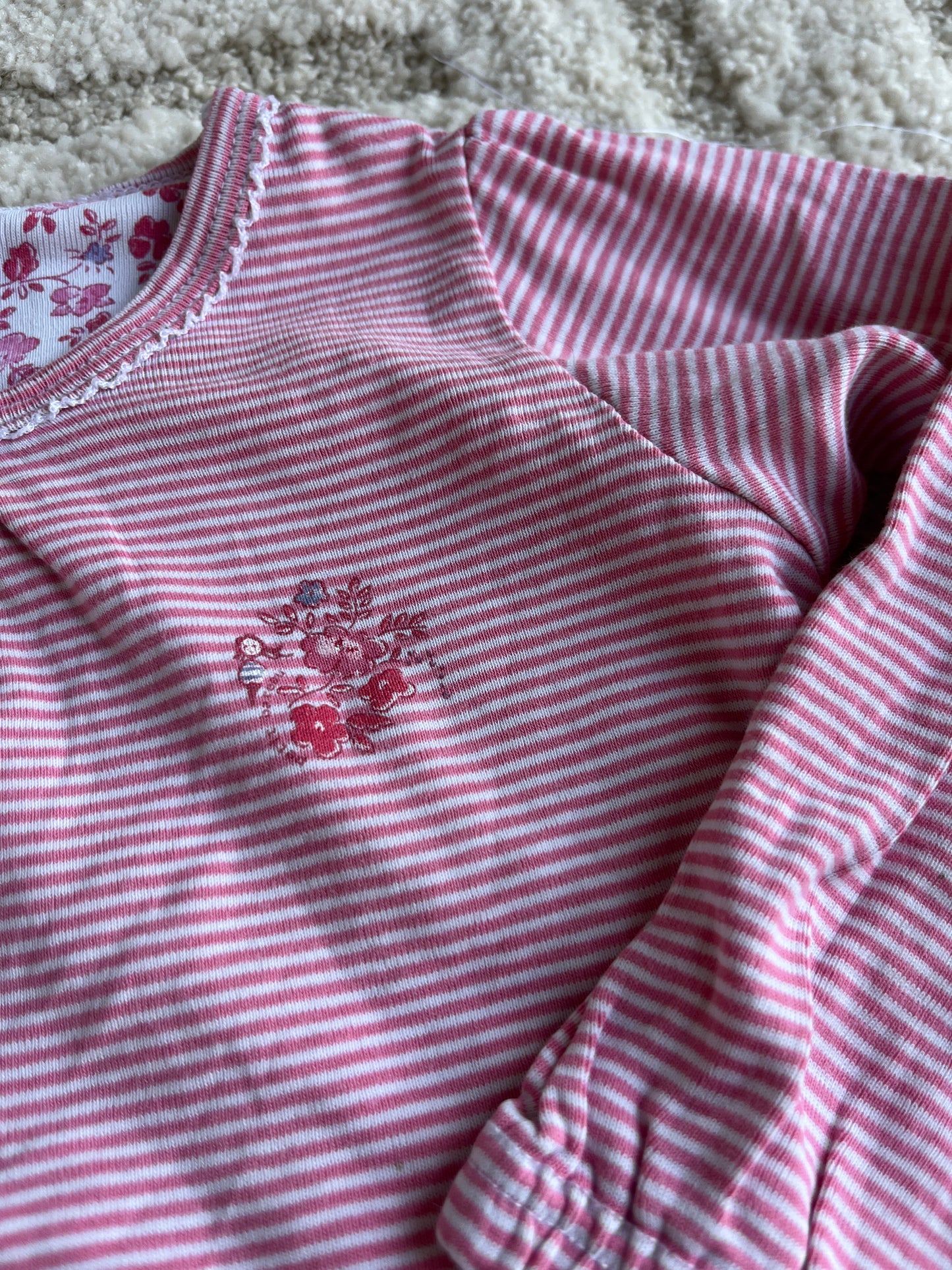 Pyjama 2 pièces léger rose Petit Bateau - 2 ans