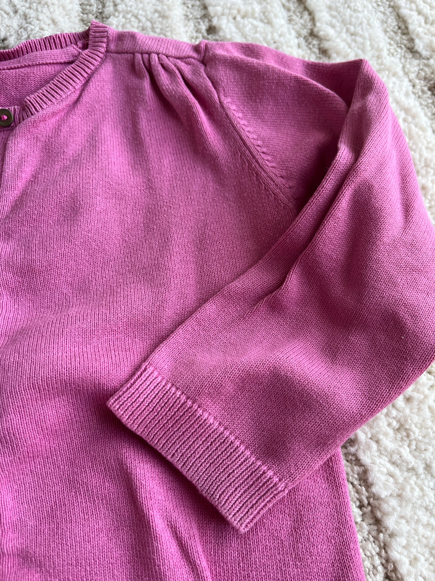 Cardigan à manches longues rose Kiabi - 3 ans