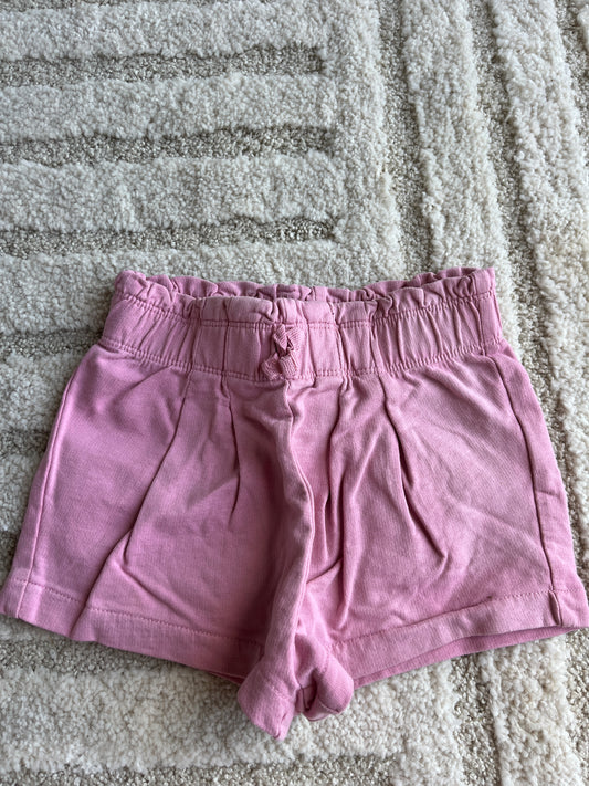 Short rose ceinture élastique - 36 mois