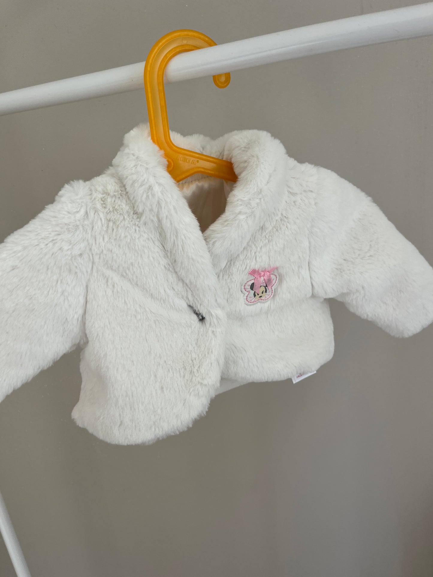 Veste à manches longues blanche Minnie - 3/6 mois (68 cm)