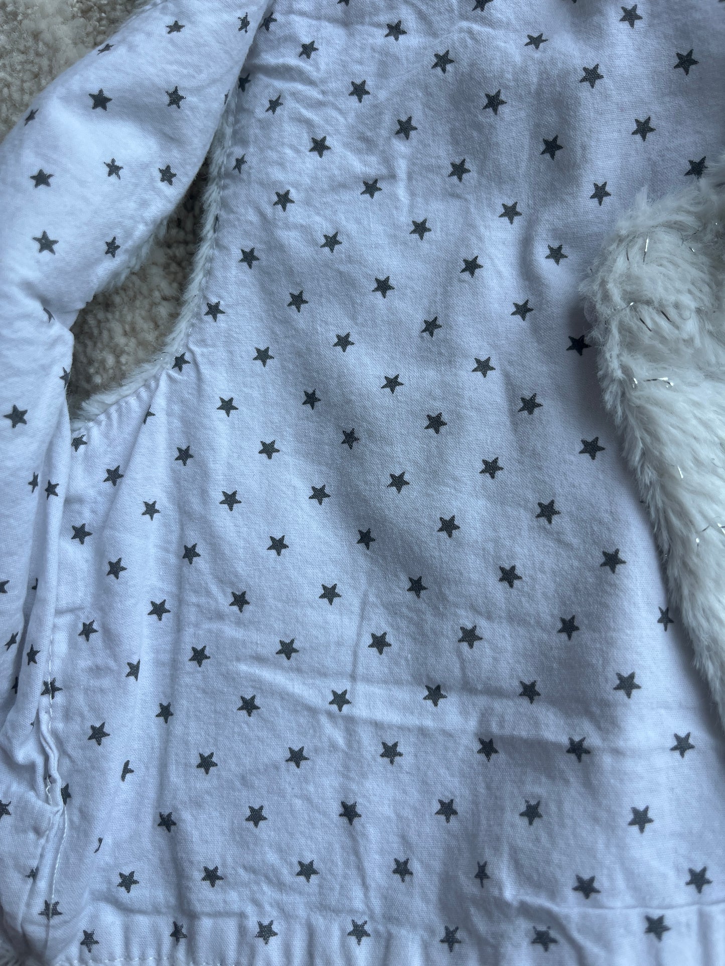Gilet sans manches crème Lulu Castagnette - 12 mois