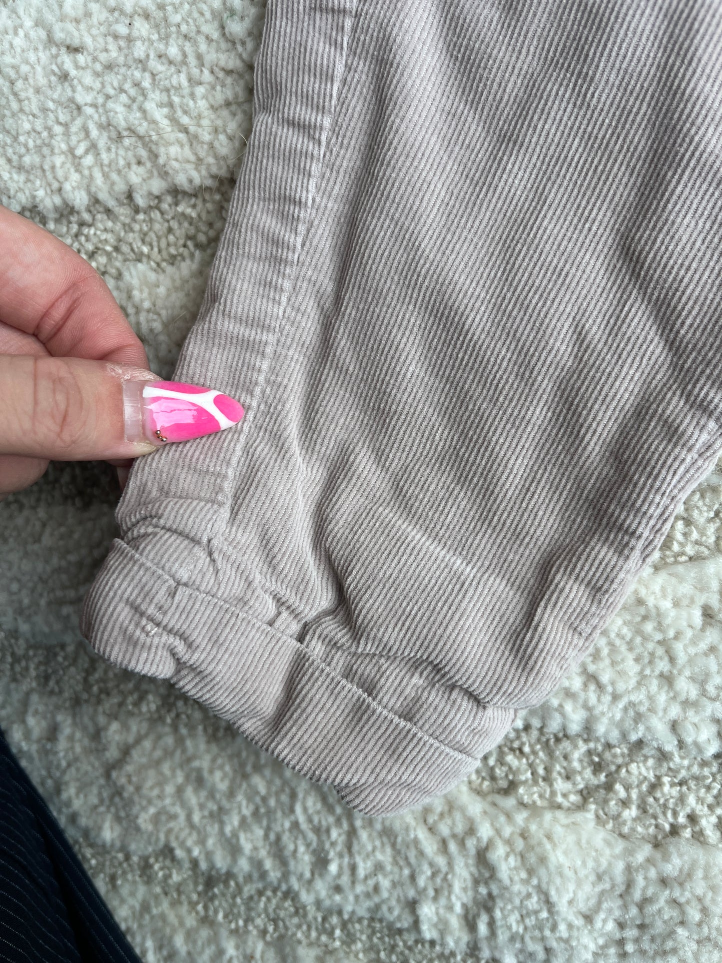 Pantalon beige velours côtelé TAO - 23 mois