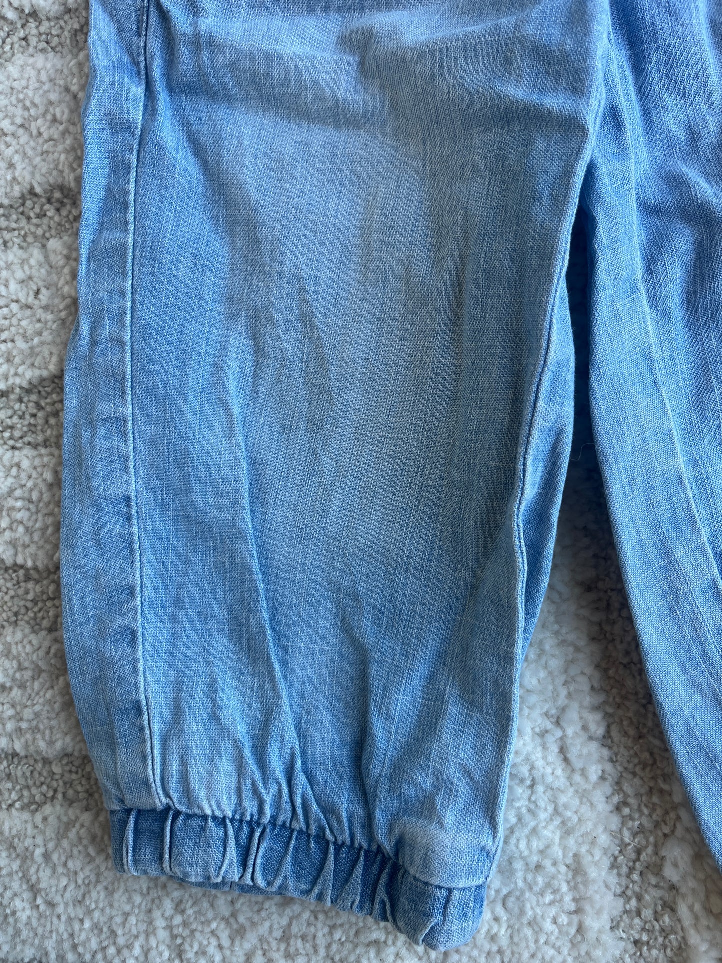 Pantalon bleu effet jean Palomino - 4 ans
