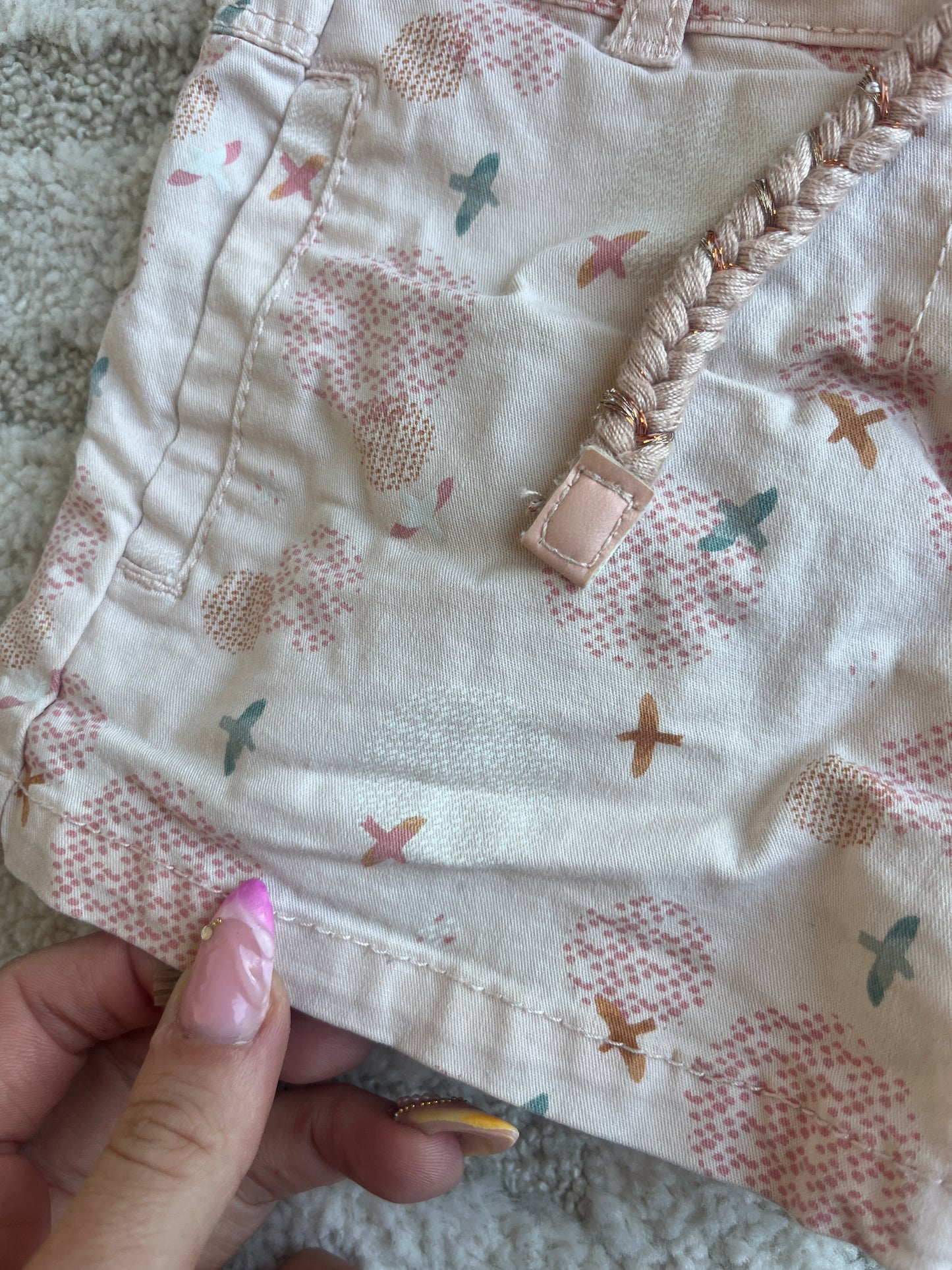 Short rose pale avec ceinture Orchestra - 4 ans