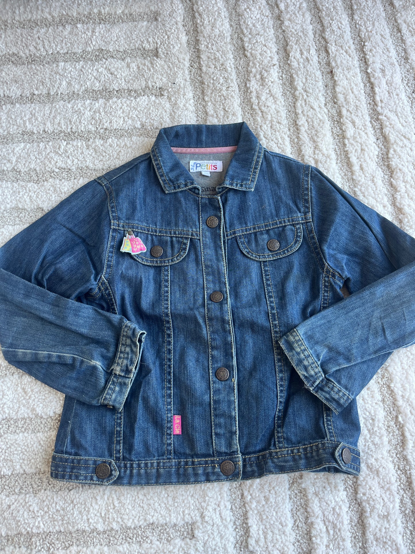 Veste en jean bleu La Compagnie Des Petits - 5 ans