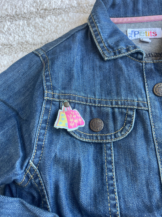 Veste en jean bleu La Compagnie Des Petits - 5 ans