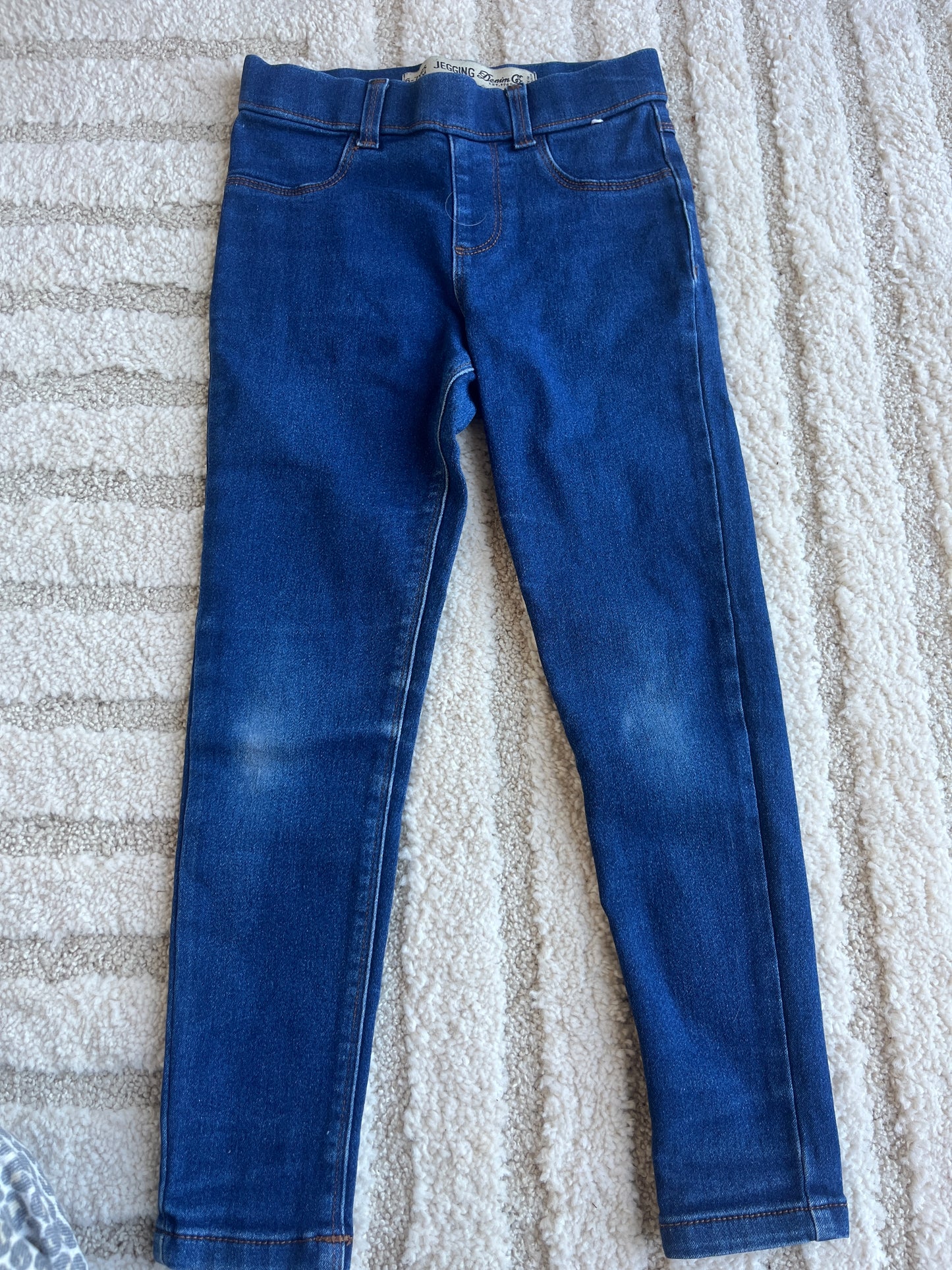 Jegging bleu Denim&Co - 6/7 ans (122 cm)