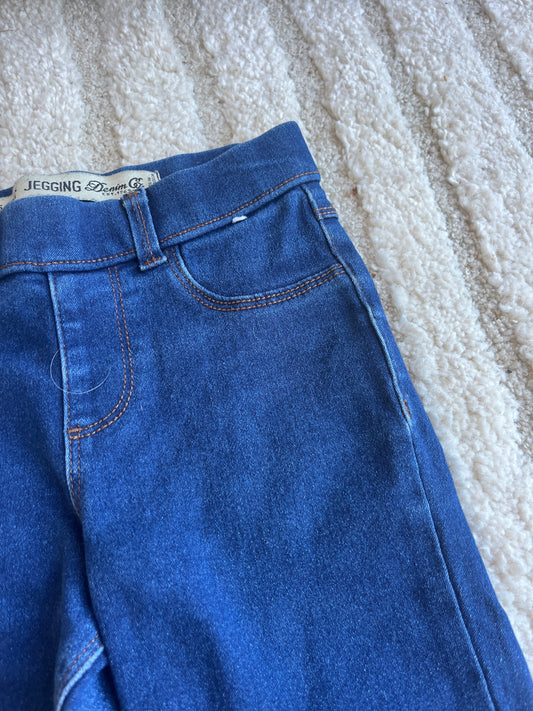Jegging bleu Denim&Co - 6/7 ans (122 cm)