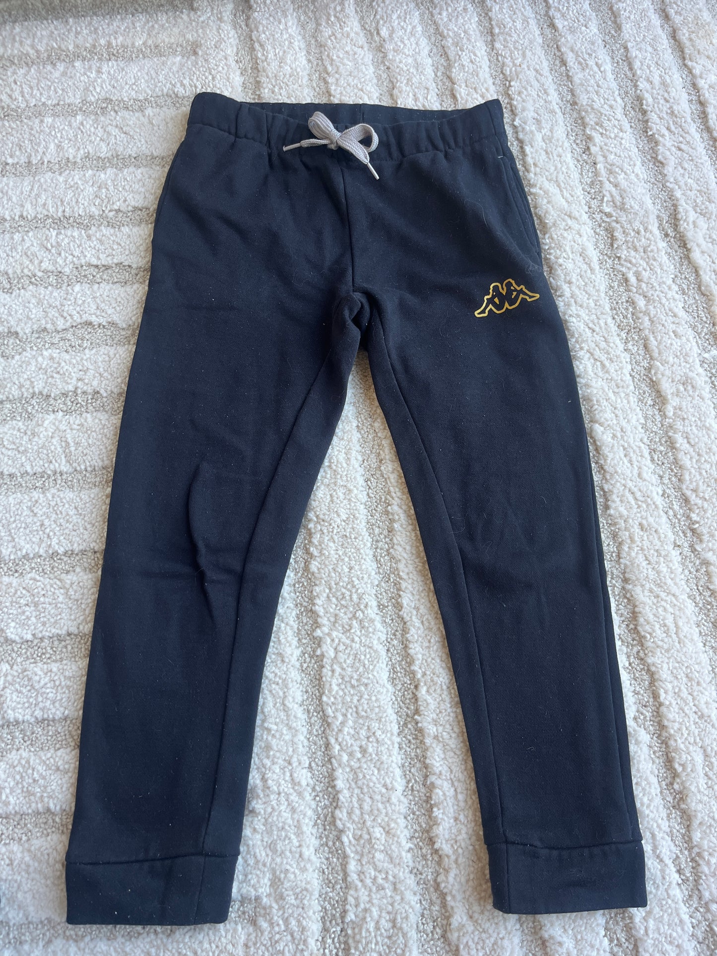 Jogging noir Kappa - 6 ans