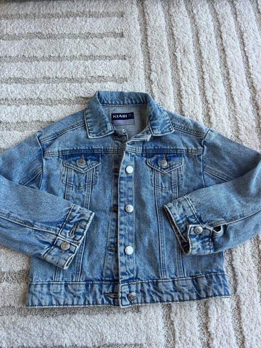 Veste en jean bleu clair Kiabi - 6 ans