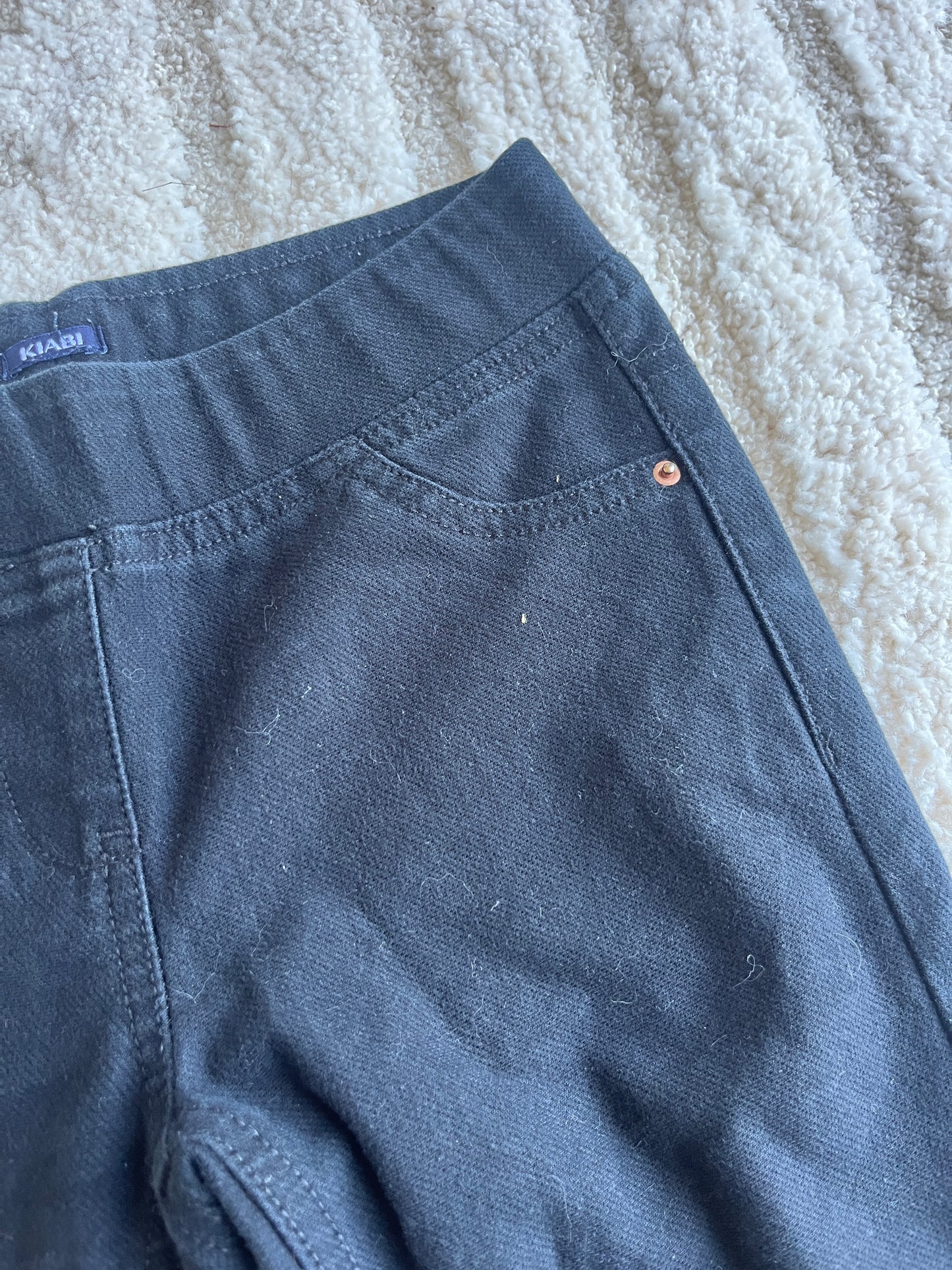 Jean noir slim Kiabi - 8/9 ans
