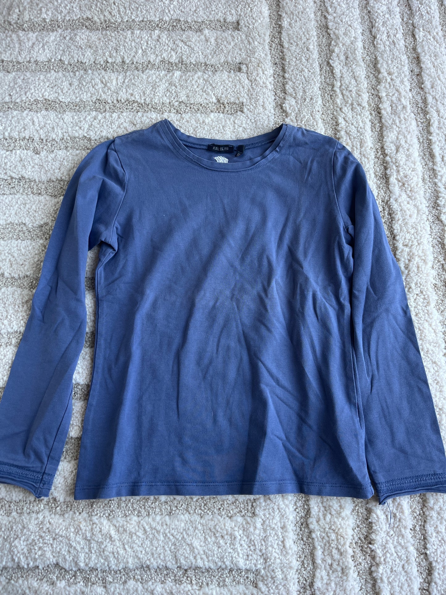 T-shirt à manches longues bleu IKKS - 8 ans
