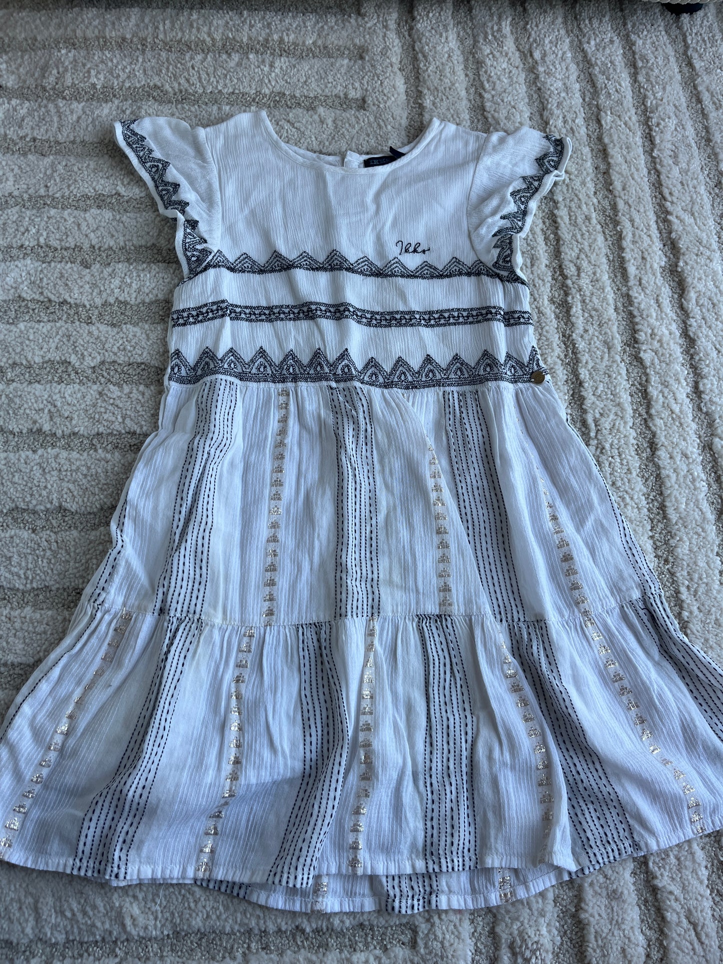 Robe été sans manches bohème IKKS - 8 ans