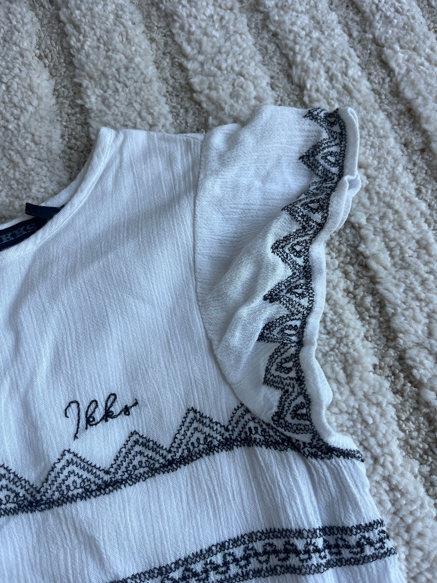 Robe été sans manches bohème IKKS - 8 ans