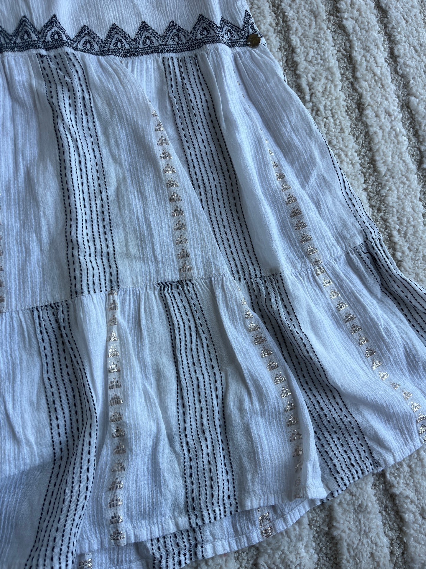 Robe été sans manches bohème IKKS - 8 ans