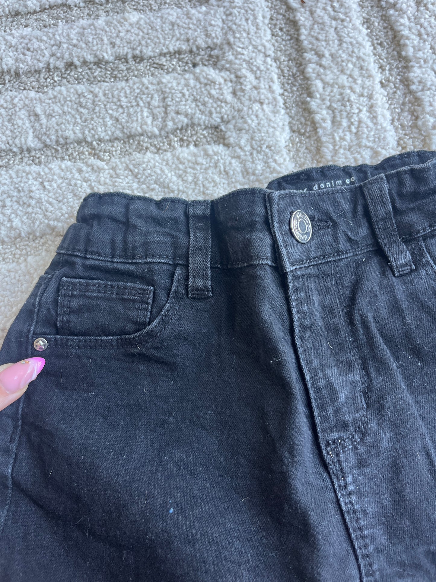 Jean noir skinny Primark - 8/9 ans