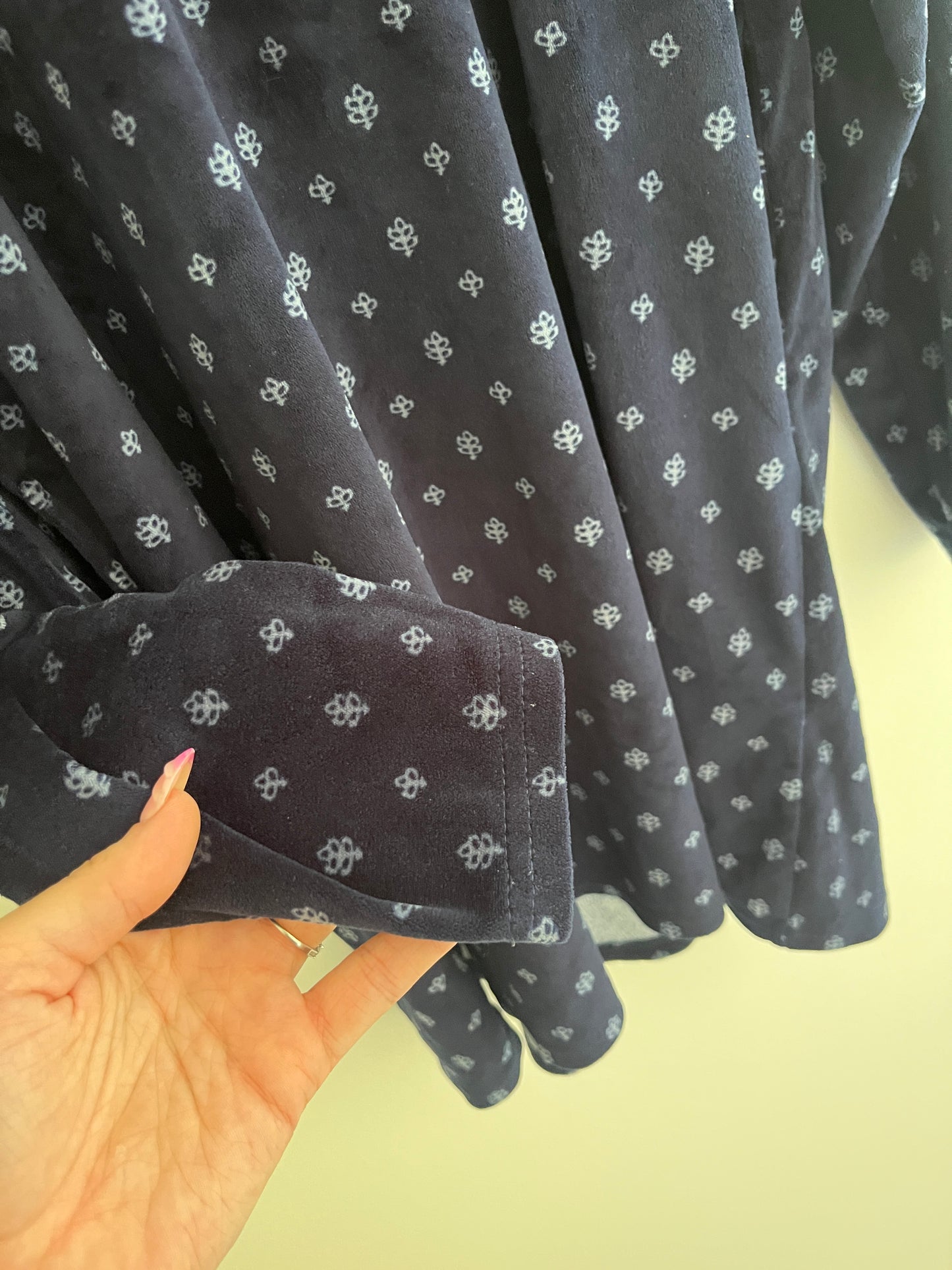 Sweat plaid à capuche bleu Lulu Castagnette - S