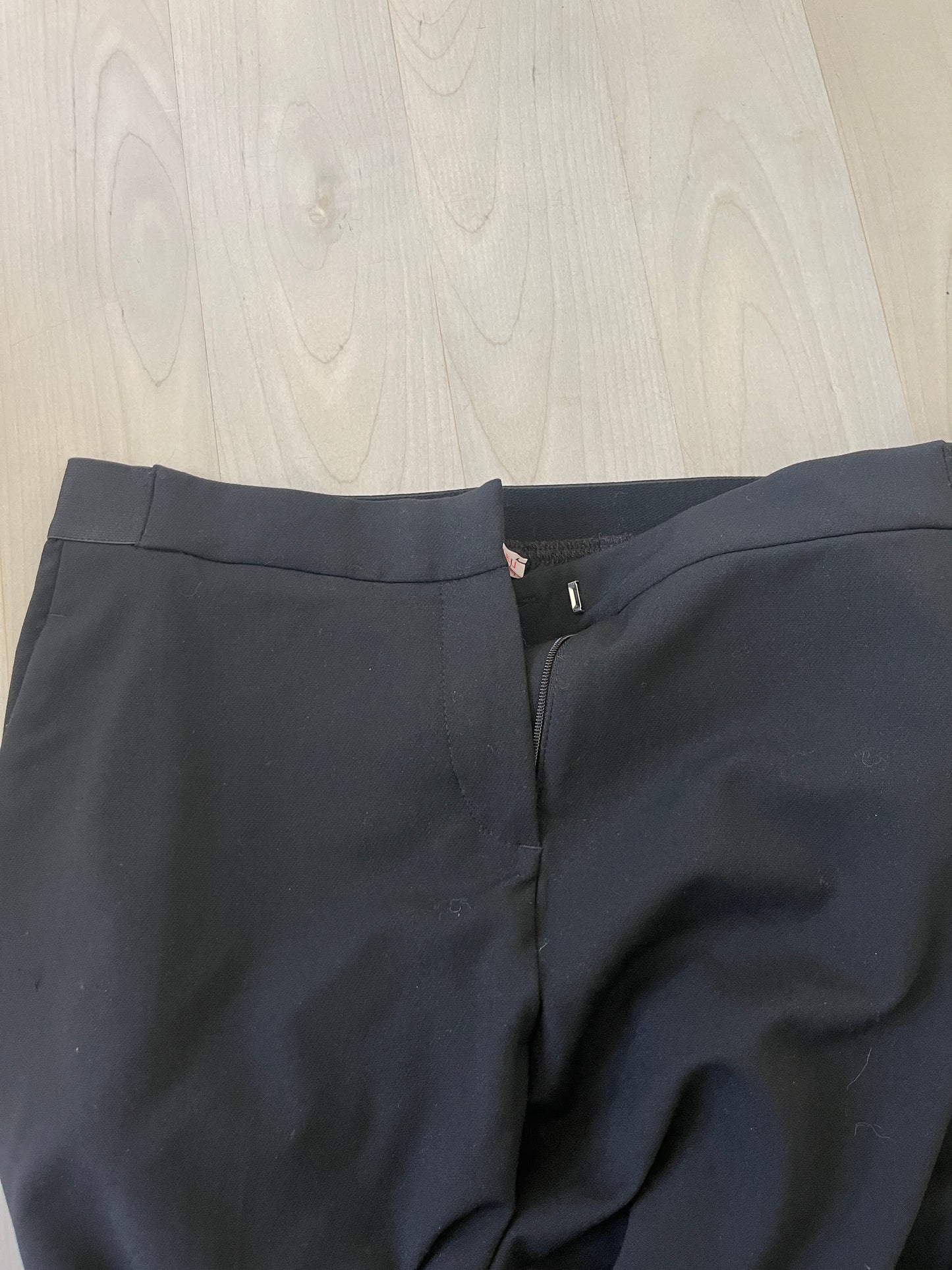 Pantalon habillé noir avec liseraie argenté Camaïeu - 36