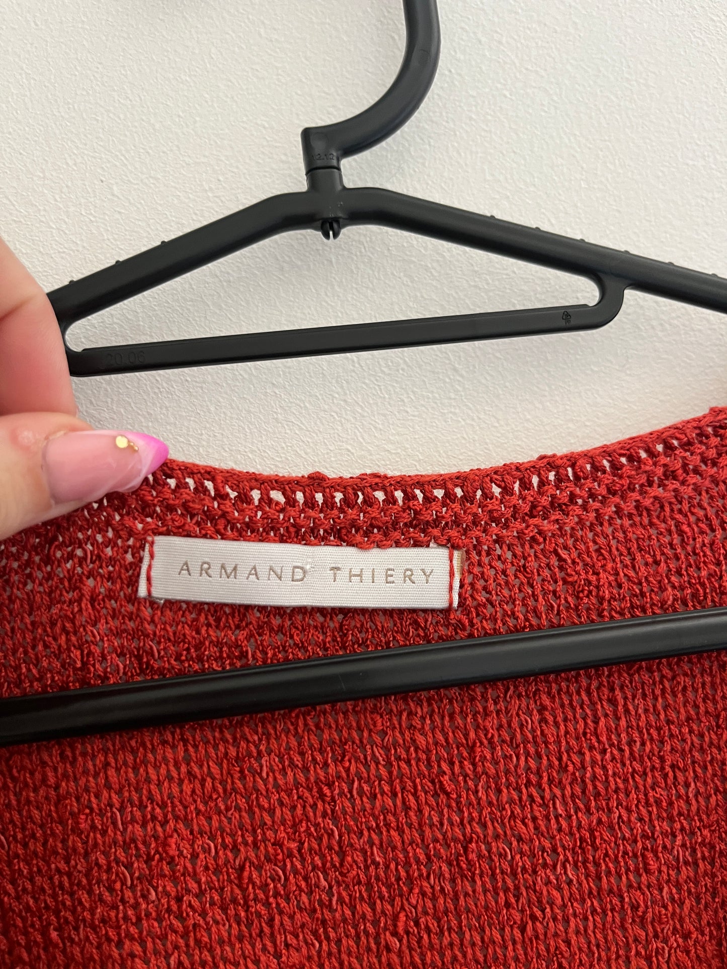 Boléro à manches courtes rouge Armand Thiery - XS