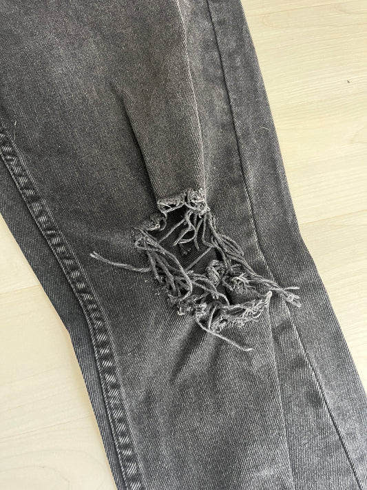 Jean noir effet troué aux genoux Primark - 34