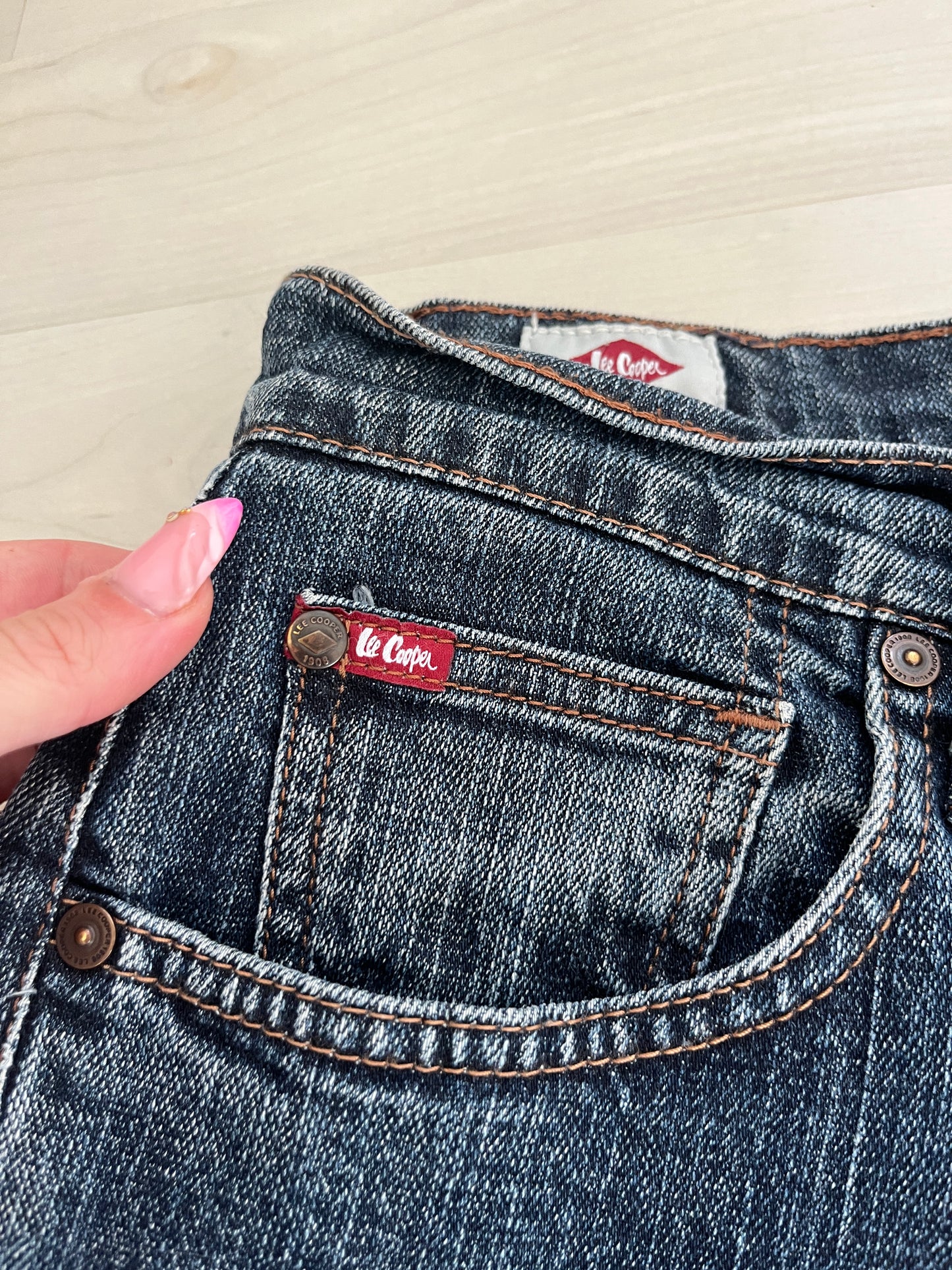 Jean bleu effet délavé Lee Cooper - 42