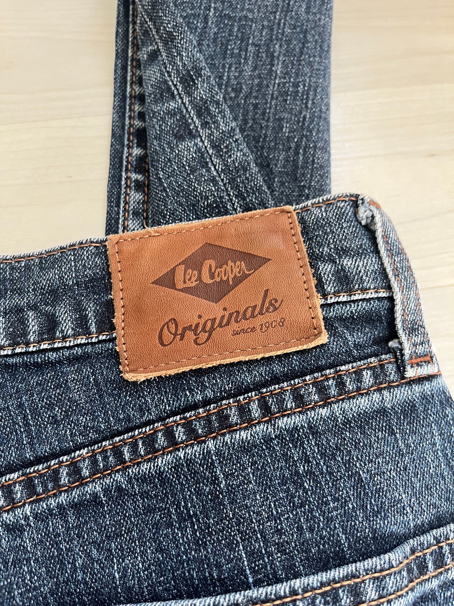 Jean bleu effet délavé Lee Cooper - 42