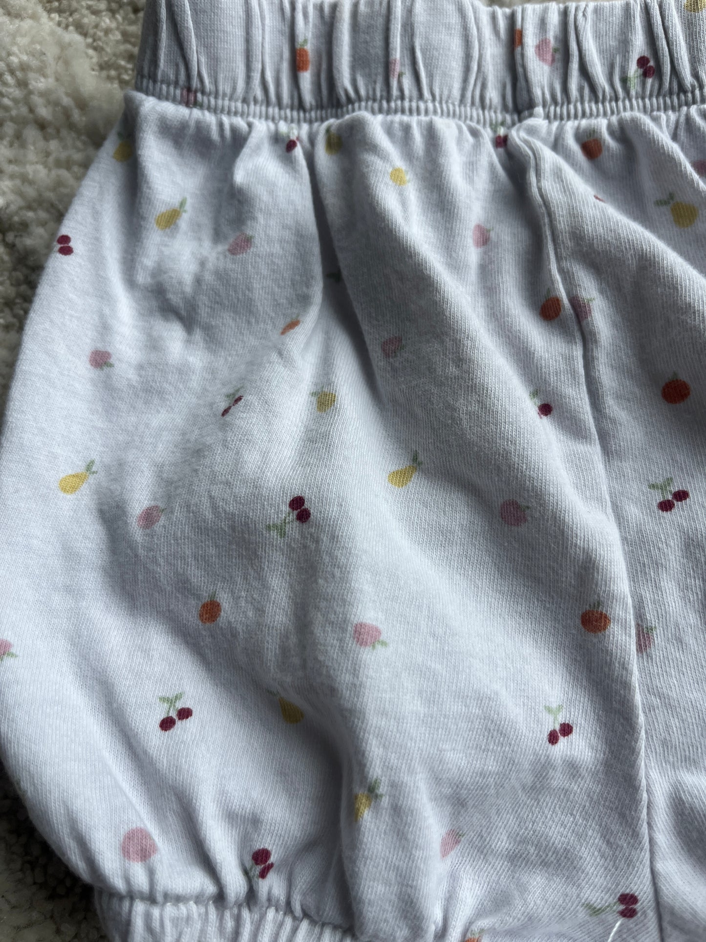 Bloomer crème motifs fruits - 18 mois