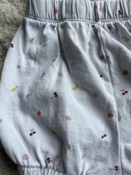 Bloomer crème motifs fruits - 18 mois