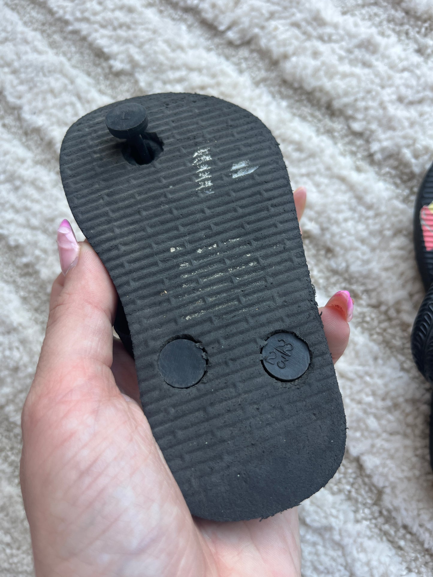 Paire de sandales été motifs glaces - Pointure 22/23
