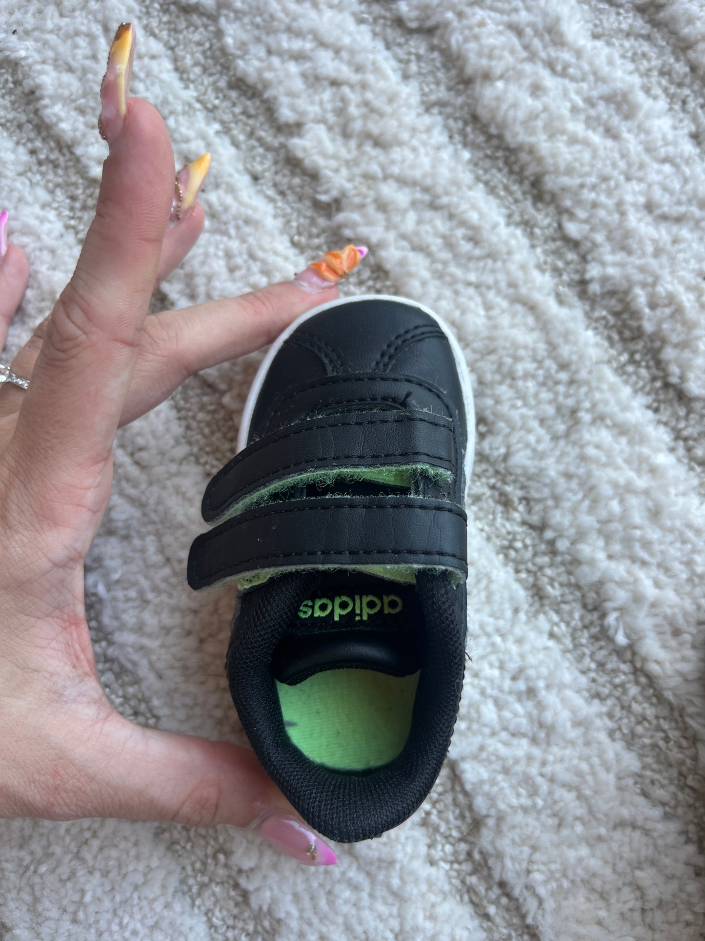 Paire de baskets Adidas VL Court 2.0 bébé - Pointure 18