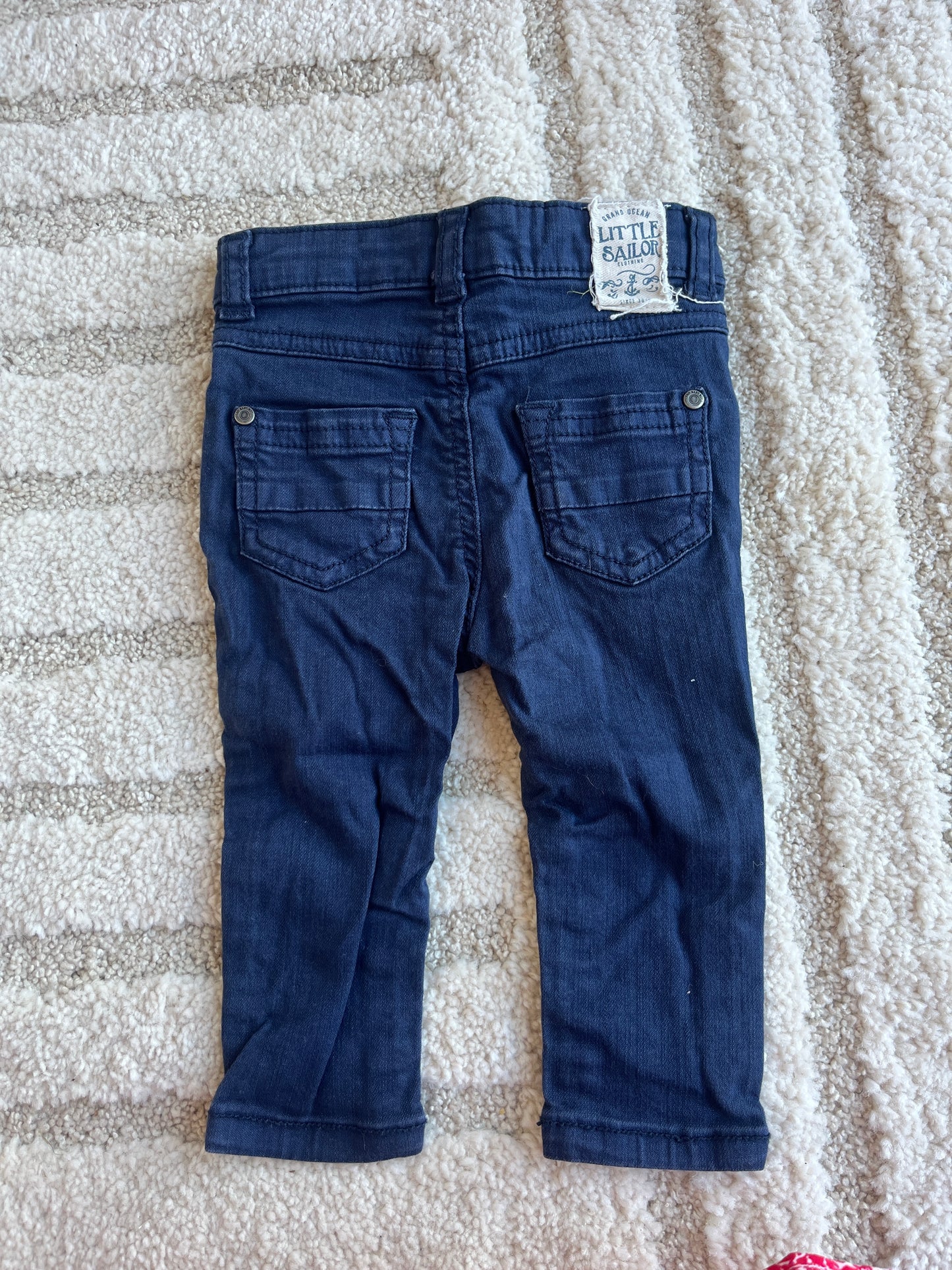 Jean bleu brut « Little sailor » TAO - 9 mois