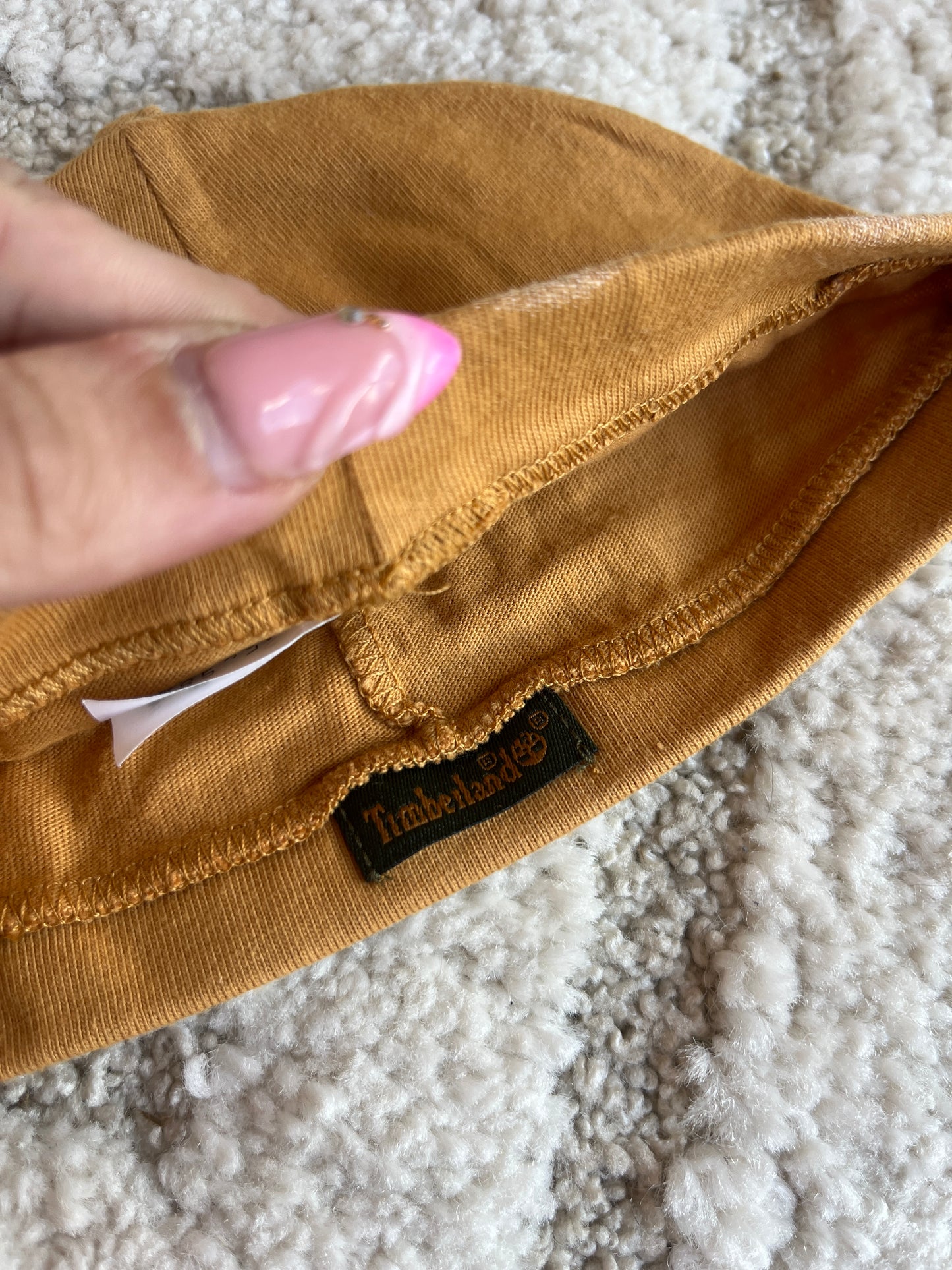 Bonnet en jersey camel Timberland - Taille Unique